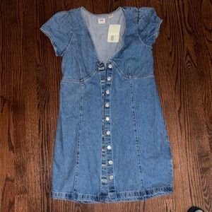 Womens Levi blue Jean dress